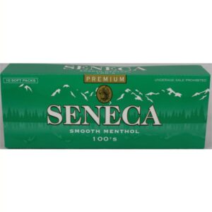 Seneca Smooth Menthol 100’s Soft box of 10 packs