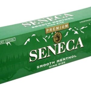 Seneca Smooth Menthol King Size Box of 10 packs