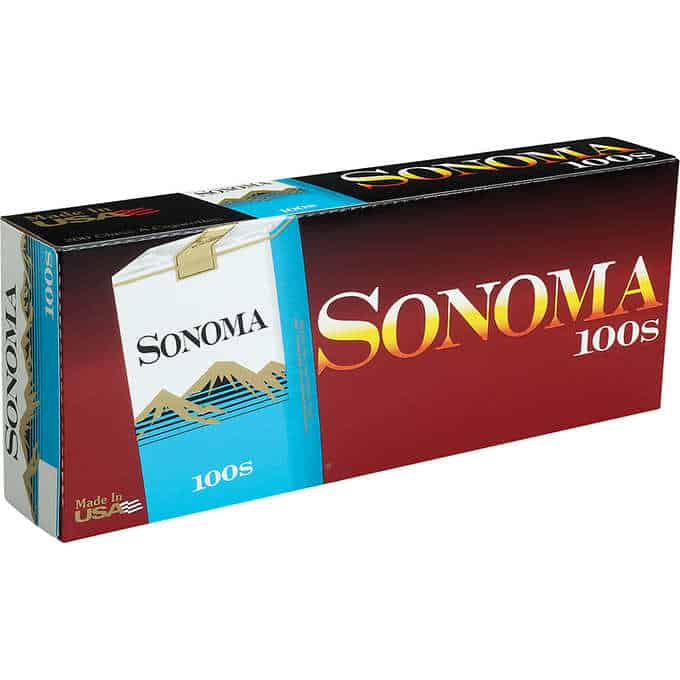 Sonoma Blue 100’s Soft box of 10 packs