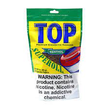 Top Superoll Menthol 3 oz. Bag