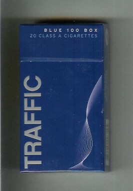 Traffic Blue 100 Box of 10 packs