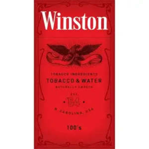 Winston Red 100’s Box of 10 packs