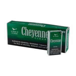 Cheyenne Menthol Box of 10 packs