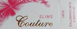 Couture Slims, Ruby Box of 10 packs