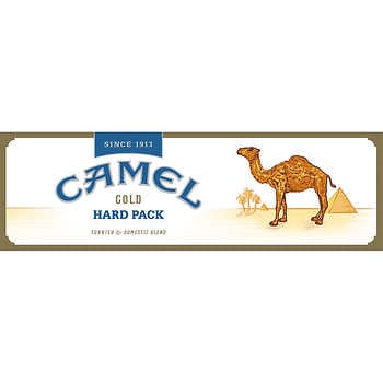 Camel Gold Hard Pack King Box of 10 packs
